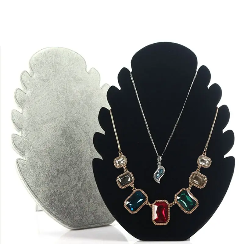 

High Quality Necklace Jewelry Display Organizer Stand, Jewelry Easel, Pendant Holder with 5 Notches for Chains Bracelets
