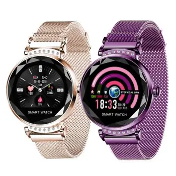 

H2 Women Girl Smart Watch IP67 Waterproof Smartwatch Heart Rate Blood Pressure Monitor Fashion Clock Hours Gift for Women Lady