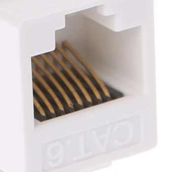 

5 Pcs RJ45 Jack Socket Cat6 Network Ethernet Connection Adapter Tool-Less Module
