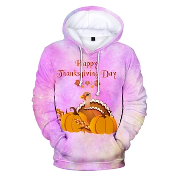 

Fashion Cute Thanksgiving day 3D Print Sweatshirt Hoodies Men/women Autumn Streetwear Hoodies Sweatshirt For Couples Clothe