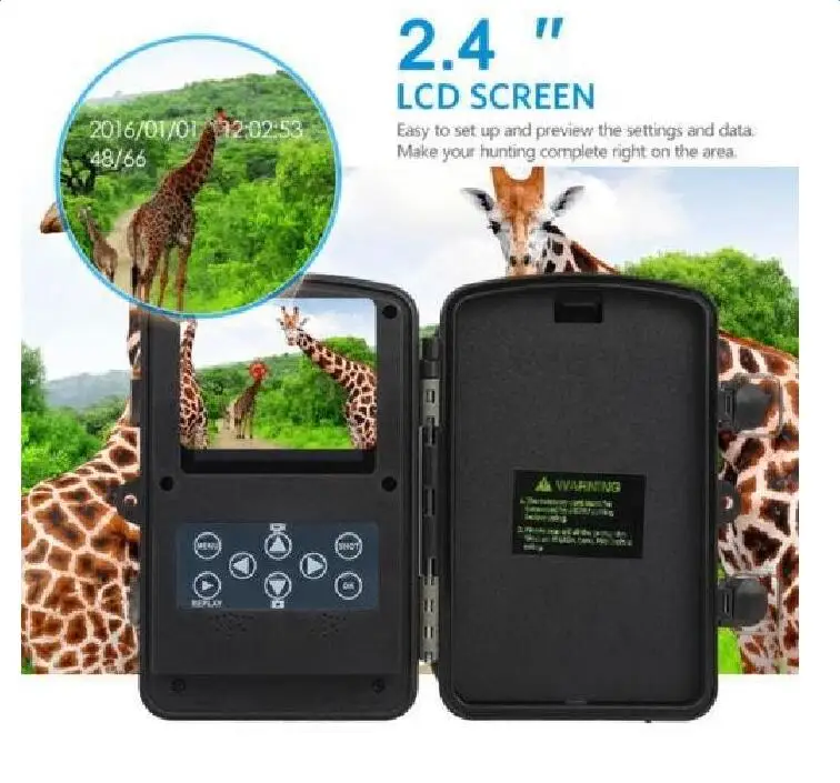 CT007 охотничья камера IP66 Водонепроницаемая 1080P HD 12MP 34 шт. 940nm инфракрасный светодиодный 65ft ночного видения наружная камера s