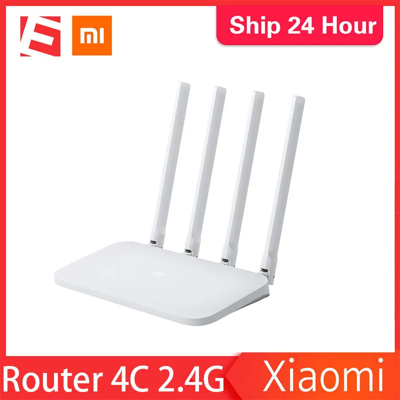 Xiaomi Mijia WiFi роутер 4C 64 RAM 300 Мбит/с 2 4G Смарт-приложение управление 4 Антенна