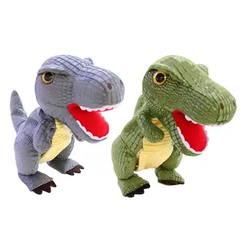 

Electronic Dinosaur Toy Plastic Dinosaur Model Walking Dinosaur Figurine with Simulation Roaring Birthday Gifts For Kids