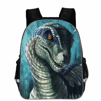 

Dinosaur World Backpack Animal Anime Jurassic Dragon Casual School Bags Toddlers Boys Girls Teenager Mochila Gift Bolsa