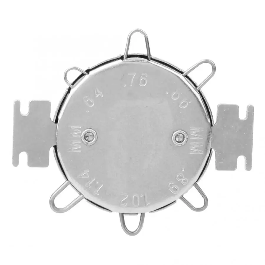 Gauge Inch Gapper Feeler Adjustment Tool Gauge Measurement Tool 0.64-1.14 Gage Caliber