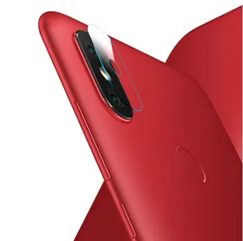 50 個xiaomi redmi Y3/redmi S2/redmi 5A/redmi 6A/redmi 6 プロ/redmi 7A/redmi 8Aバックカメラレンズガラススクリーンプロテクター