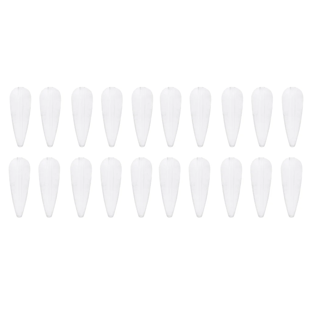 20x Acrylic Sinking Bombarda Float 3.5g 3.6cm Fishing Tool Trout Pose Float