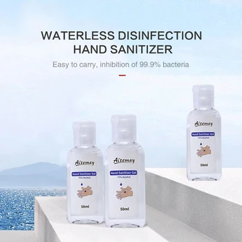 

Hand Gel Alcohol Sanitizer Desinfectante Cleansing Factory Wholesale Washing Gel 30ml/50ml/60ml