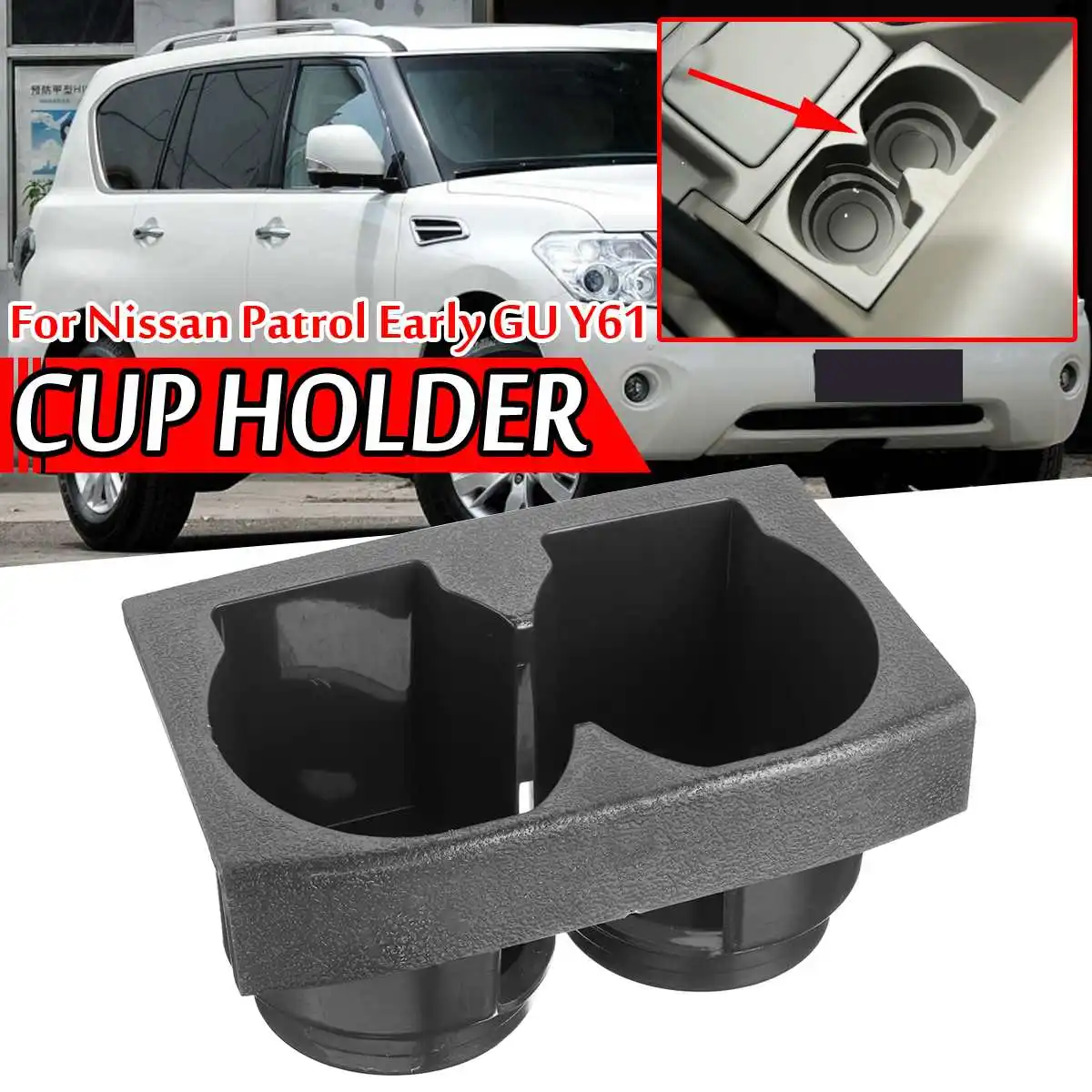 New Car Center Console Cup Holder Cup Drink Holder Stand Outer For