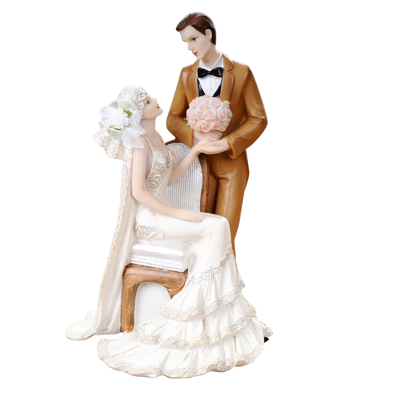 

Creative Bride and Groom Set Wedding Decor Wedding Gifts Resin Crafts Furnishings Home Accessories Room Decoration Accessories