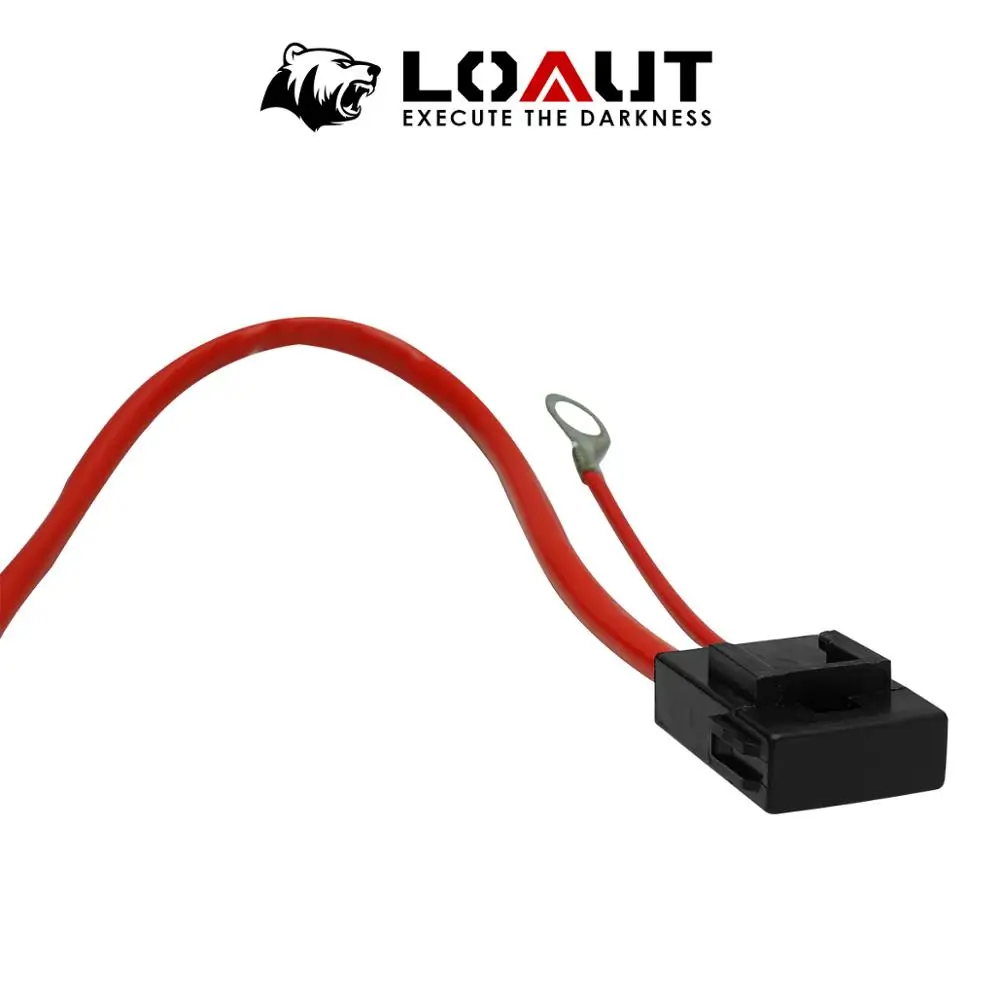 JGAUT 40A 12V DC кабель для автомобильного динамика противотумансветильник проводка 1