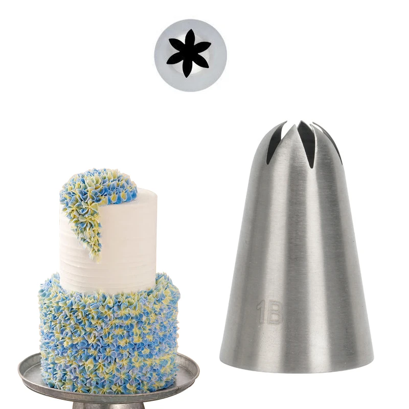 # 1B большой Размеры насадка для крема тортов кондитерский шприц инструменты