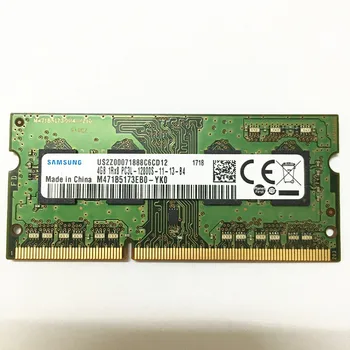 

Used Samsung DDR3 RAMS 4GB 1RX8 PC3L-12800S-11 DDR3 4GB 1600MHz 1.35V Laptop memory 204pin