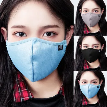 

Facemask Washable Reusable Protection Breathable Maske Dustproof Adult Outdoor Cycling Fabric Cloth Respirator Maske Masque