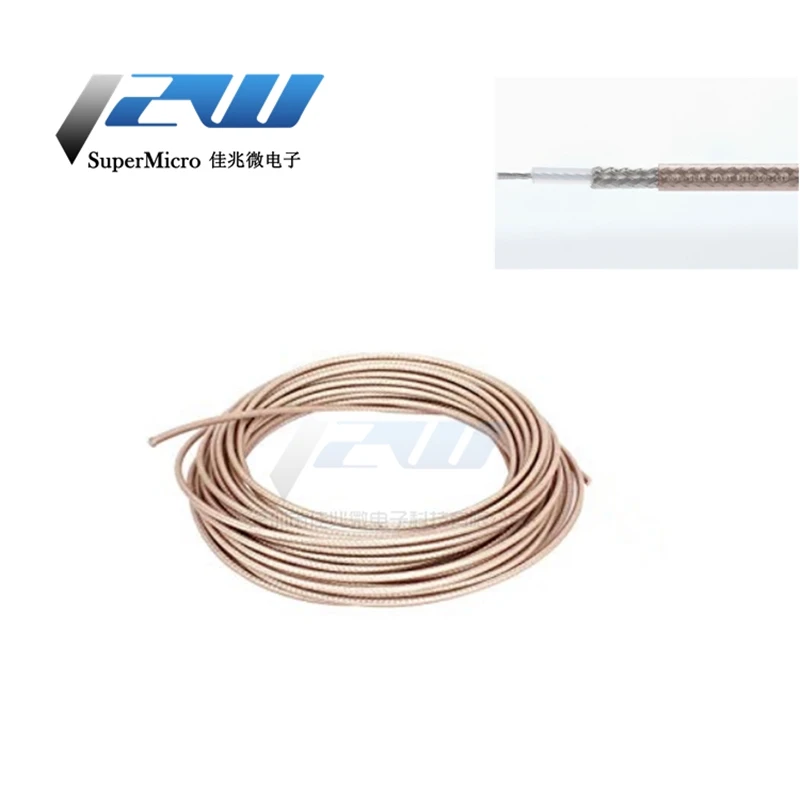 1PCS=1Meter, RG316 Coax Cable Coaxial Lead Low Loss RF Connector Cable