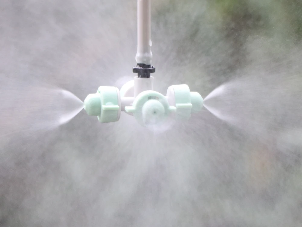 RBCFHI 18 Types Misting Nozzles Garden Cooling Watering Irrigation Sprinklers Spray Jet Greenhouse Balcony Bonsai Micro Foggers