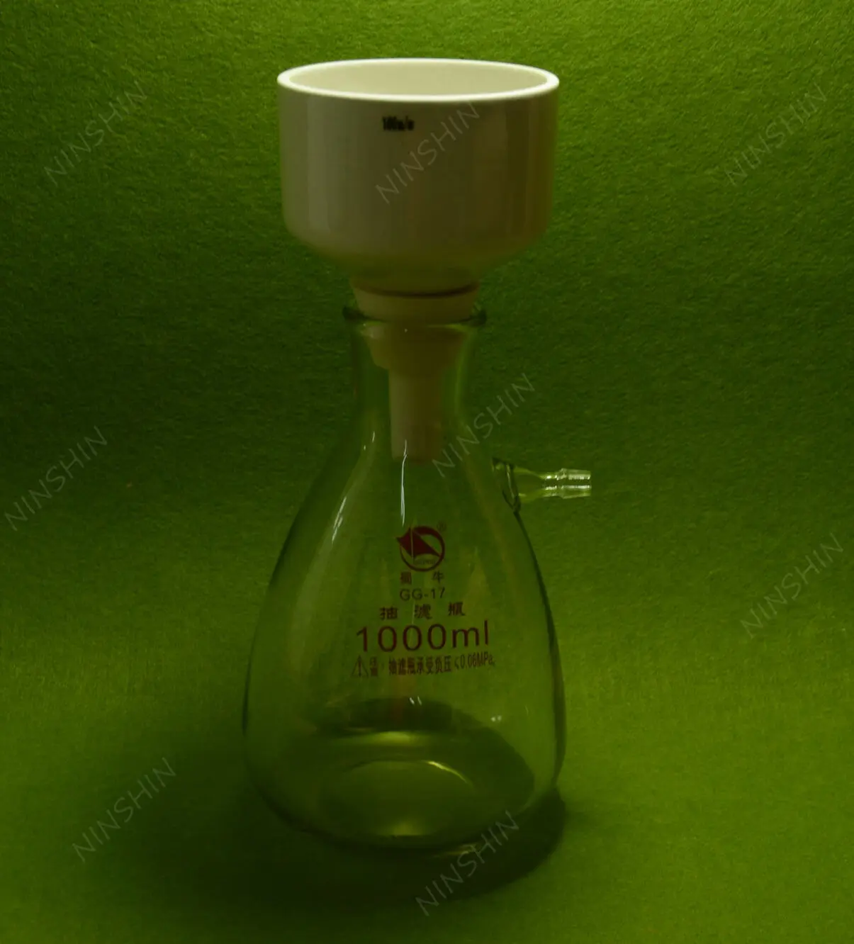 1000ml filter funnel kit,bucher funnel filteration bottle and