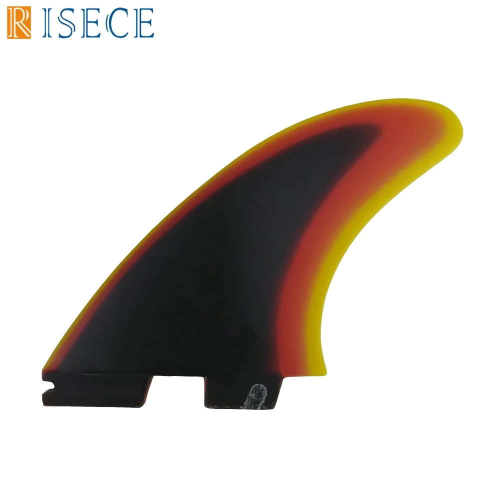 

FCS2 Fiberglass Surfborad Fins Solid Glass Fiber Fin Sandwich Color Surf Fins FCSII Thruster Tri Fins