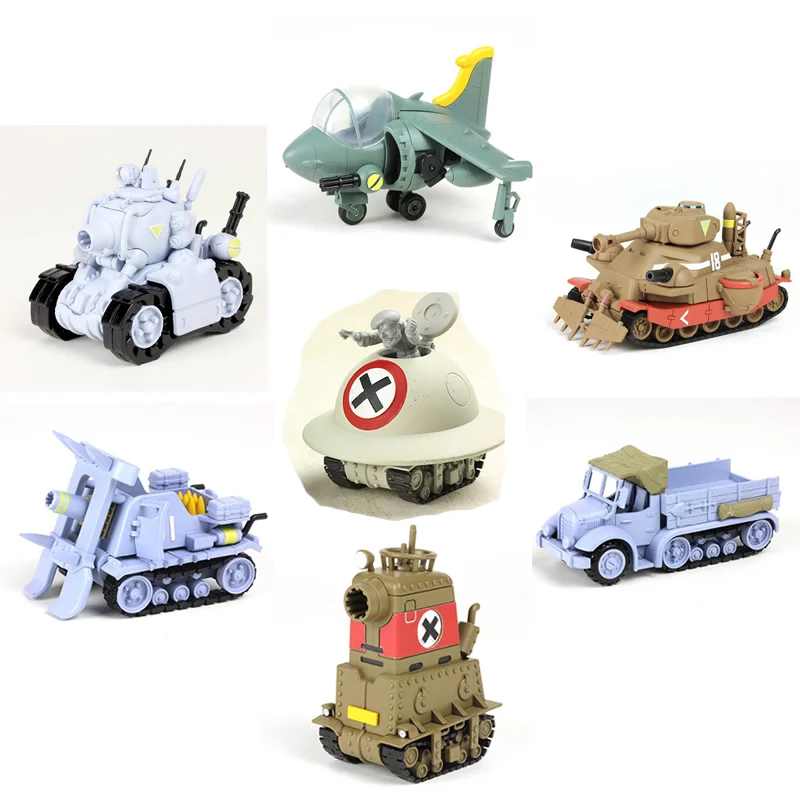 New 6 Styles Metal Slug X Tank plane truck Classic game vehicle