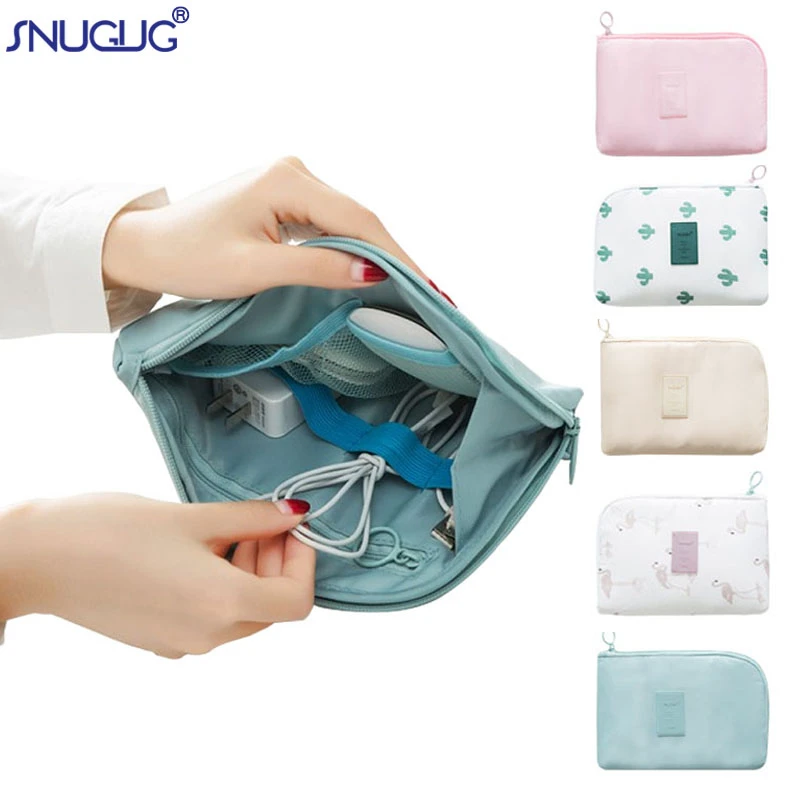 

SNUGUG New Travel Bag Electronic Digital Storage Package Mobile Phone Charging Treasure Data Line Organizer Travel Accessories