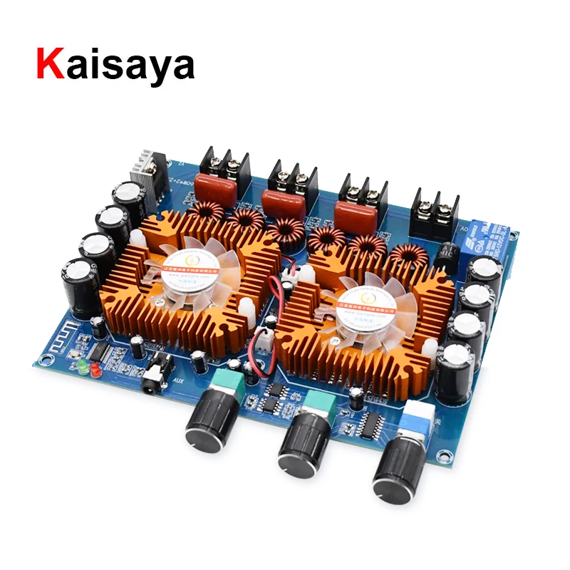 TDA7498E Bluetooth 5.0 Digital Power Amplifier Board 160W*2+220W Stereo 2.1 Channel Amp DC32V I4-013
