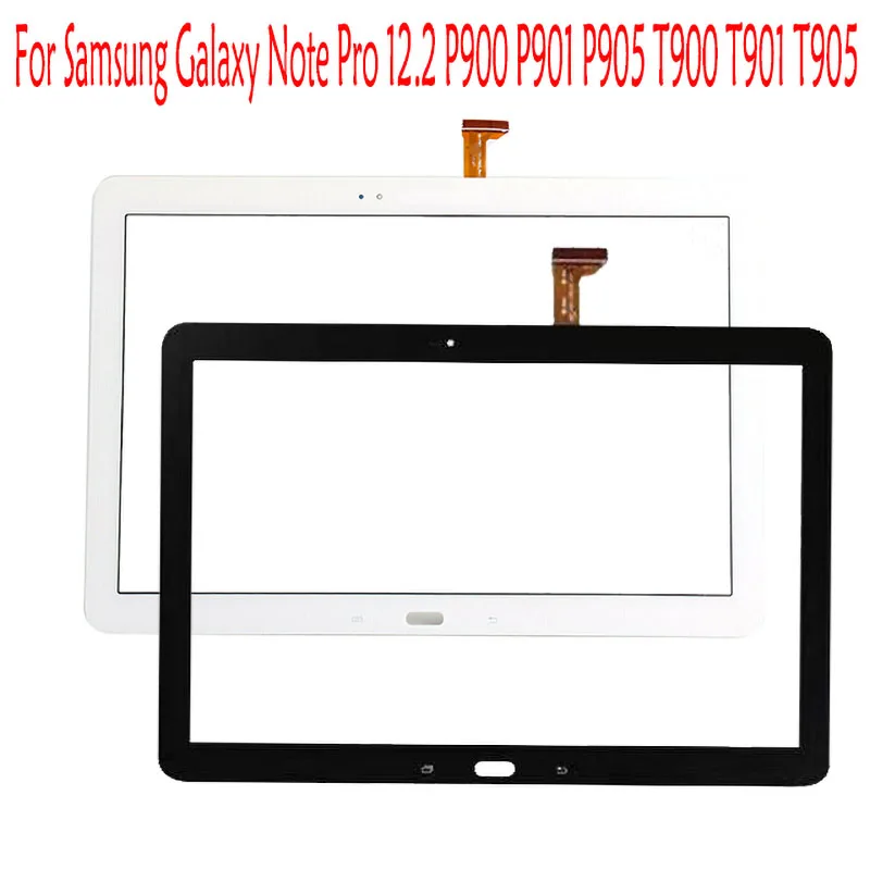 

5 Pcs For Samsung Galaxy Note Pro 12.2 P900 P901 P905 T900 T901 T905 Touch Screen Digitizer LCD Outer Panel Front Glass Sensor