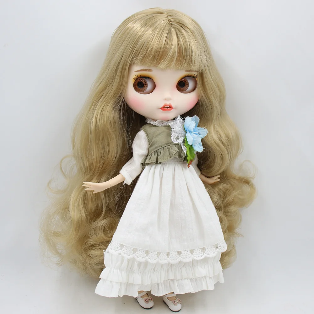 BJD Dolls ICY DBS blyth doll CUSTMIZED carvd lips teeth matte face joint body 1/6 BJD neo azone