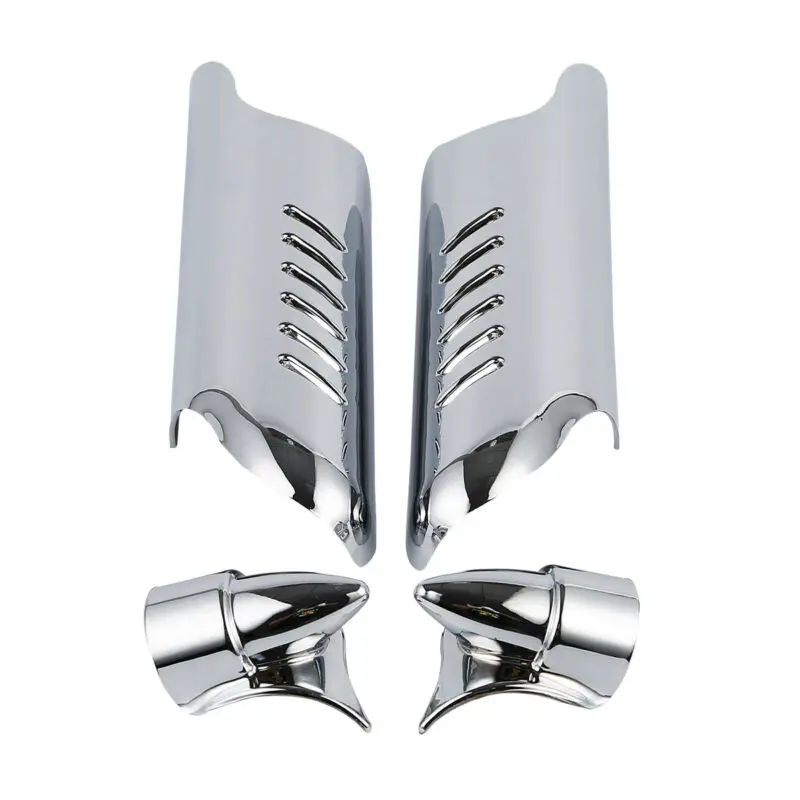 

Motorcycle Fork Lower Leg Deflector Shields Covers For Harley Touring Road King Electra Glides Street Glide 2000-2013