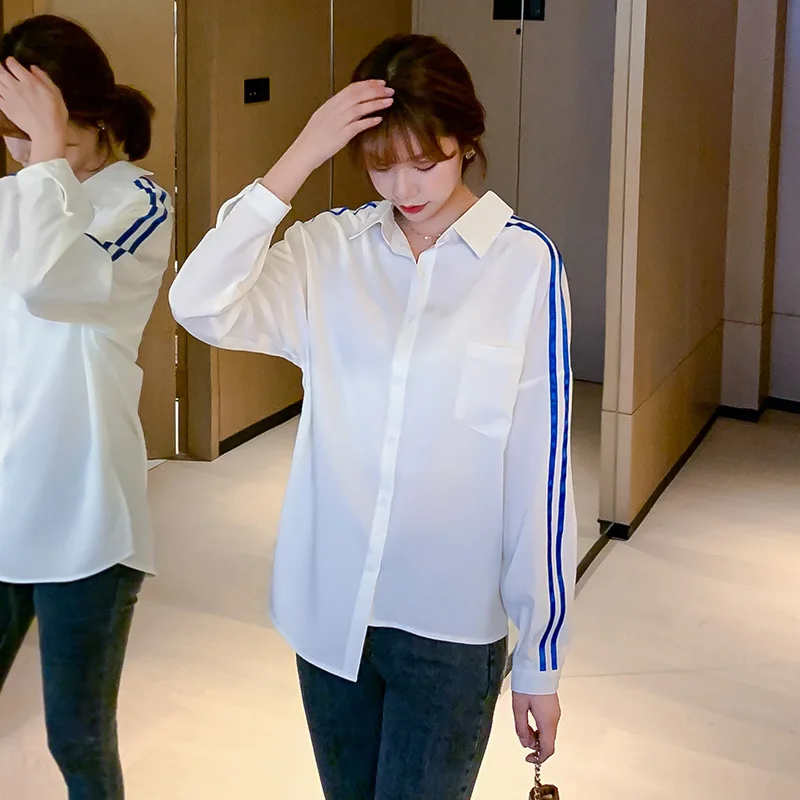 

Shirt Jacket Spring and autumn new Korean version of fashion loose long-sleeved shirt casual jacket design sense minority