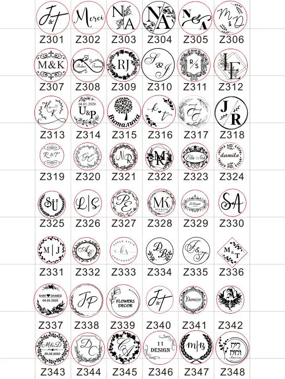 Подгоняйте ваш логотип, Персонализированное изображение, заказное приглашение на прополку, инициалы и дата, письмо для восковой печати, штамп, уплотнительное восковое уплотнение