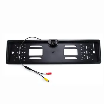 

License Plate Frame Camera Led Light Rear View Reversing Image Visible Hd Waterproof Rear View Camera