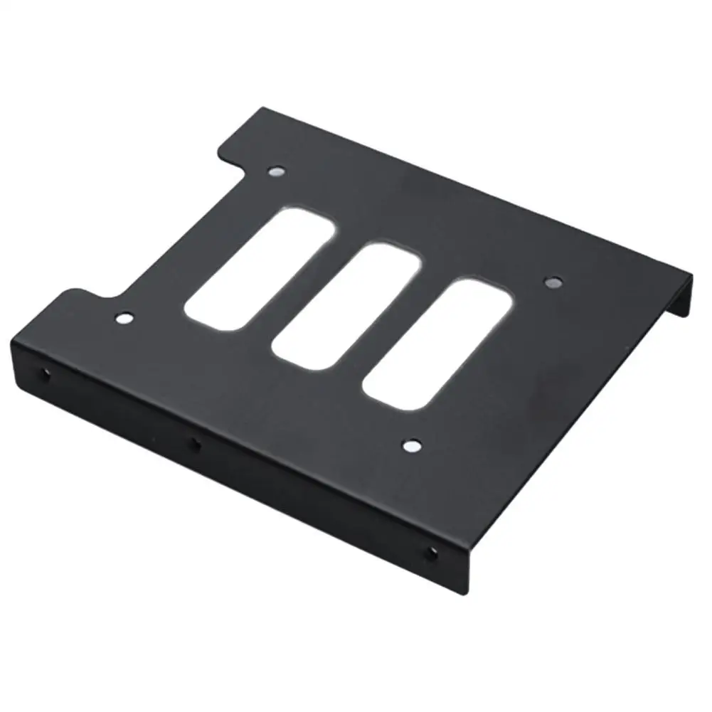 2.5 in 3.5 SSD HDD 홀더 금속 장착 어댑터 브래킷 컴퓨터 케이스 도크 하드 디스크 드라이브 (PC 하드 드라이브 인클로저 용)