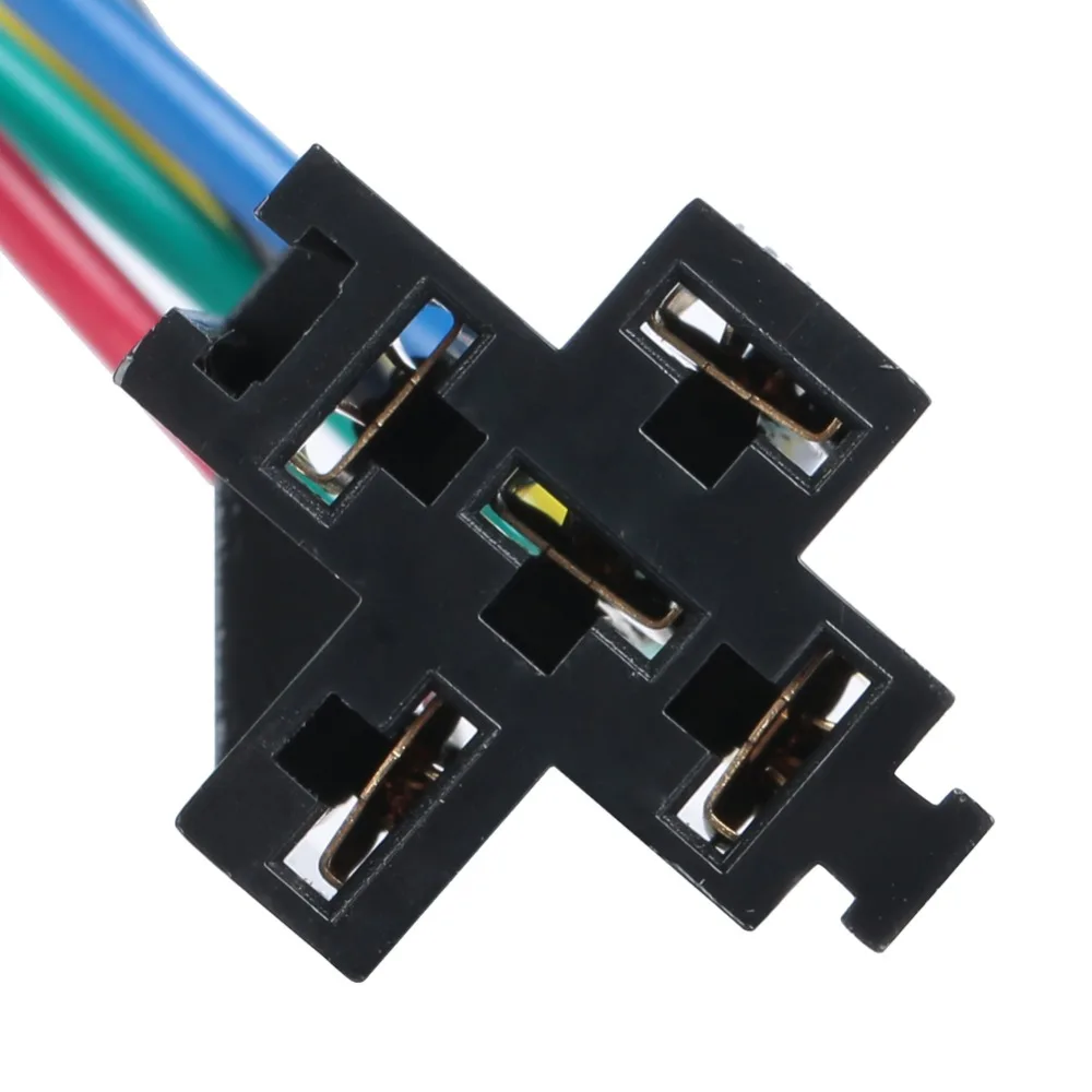 5 шт. автомобильные реле 12 В 80A 5pin SPDT 80 AMP контактный прозрачный корпус