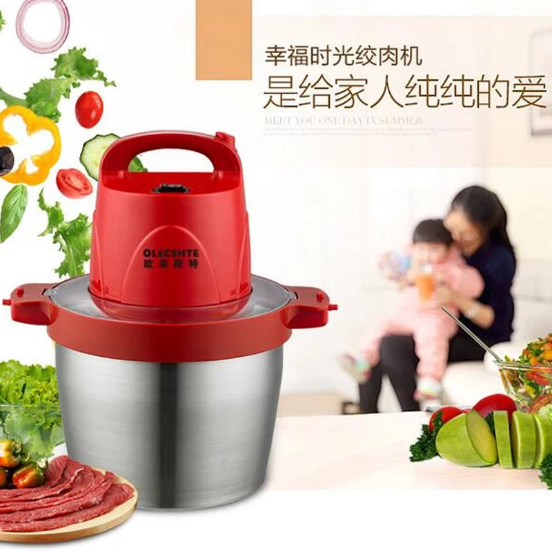 Бытовая мясорубка измельчитель кухонная ремешок для мяса нержавеющая сталь