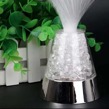 

Color Change Fiber Optic Fountain Night light Calm Lamp Random color for Party Decoration