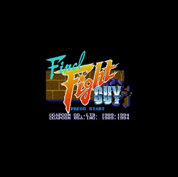 

Final Fight Guy NTSC Version 16 Bit 46 Pin Big Gray Game Card For USA Game Players