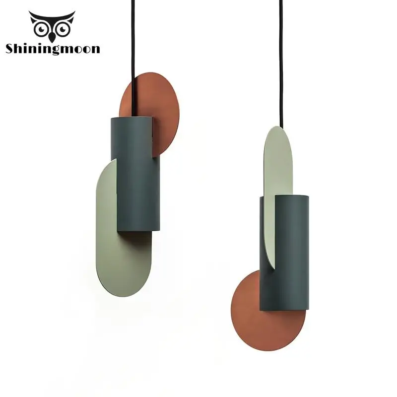 

Modern Designer Creative LED Pendant Lights Lighting Nordic Loft Iron Pendant Lamp Living Room Bedroom Decor Hanglamp Luminaria