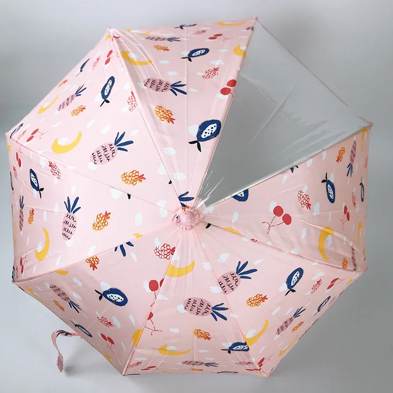 Детский прозрачный зонтик Paraguas Guarda Chuva Ombrello Paraguas Transparente зонтик Paraguas Infantil Parapluie Enfant - Цвет: kids umbrella 6