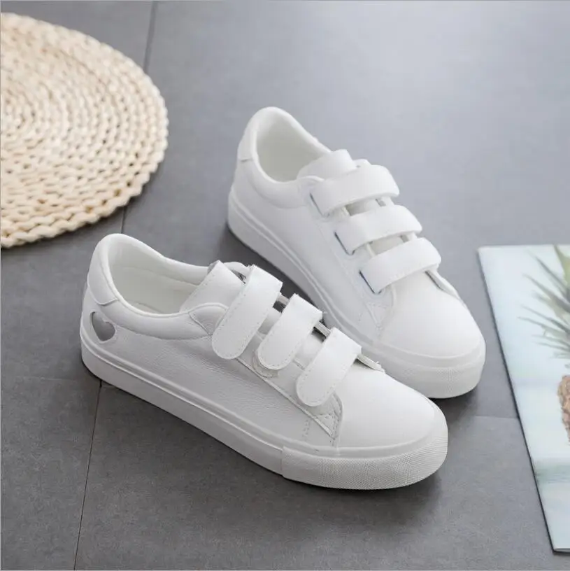 Женская обувь из искусственной кожи CS734 Повседневная дышащая на плоской подошве