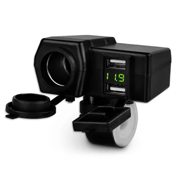 

DC 8-28V Cigaret Lighter Socket Universal Accessories Charger Motorcycle