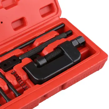 

Replacement Chain Breaker Tools Red+Black Steel+Plastic Kit Motorcycle