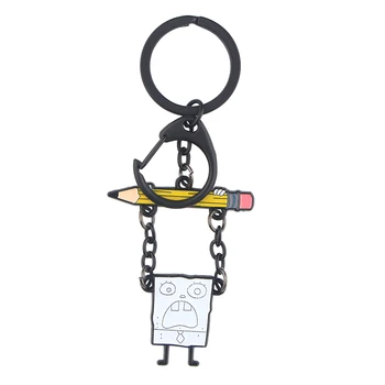

K1218 Wholesale 20pcs/lot Classic Keychain Jewelry Gifts Metal Keychain Pendant Car Keyholder Gift Key Chain For Men Boys