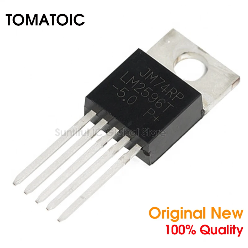1 шт. LM2596T-5.0 TO220 LM2596 TO-220-5 DC-DC 5V регулятор напряжения |