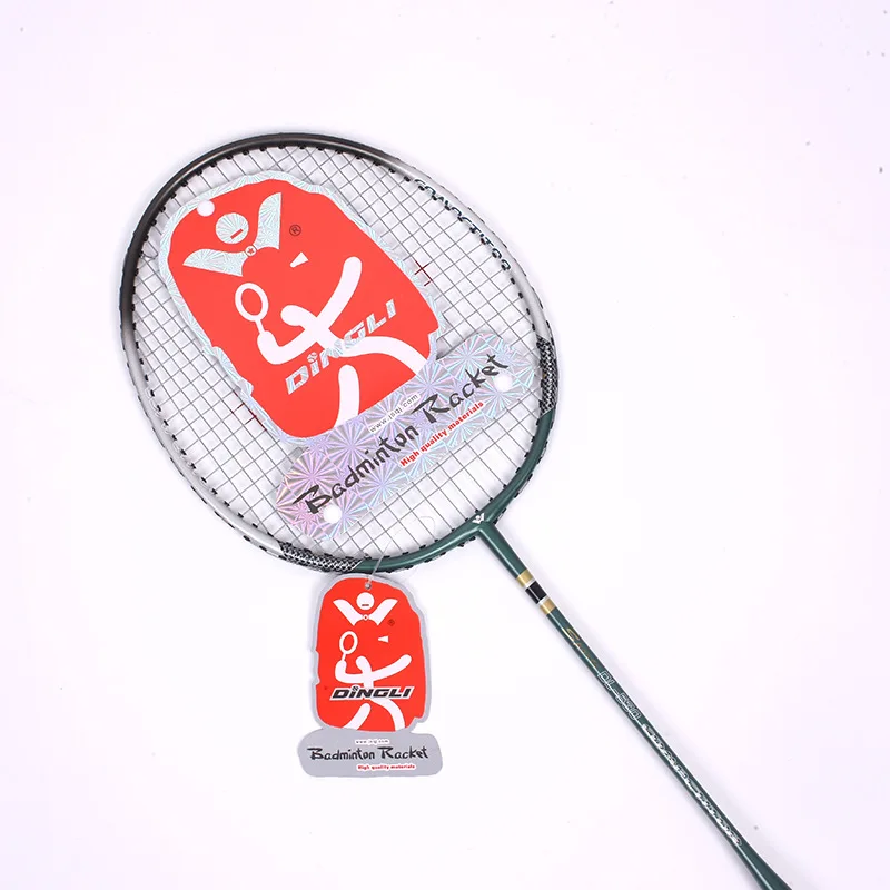 Manufacturers Direct Selling 2 Dingli Jacking Force Training Game Only 530 Ferroalloy Even One-piece Badminton Racket OEM