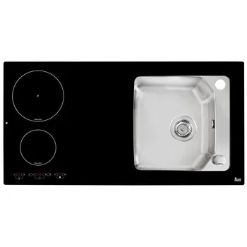 

Vanity top sink induction Teka Compact LUX 1000.520 1C 2I izq r.07002