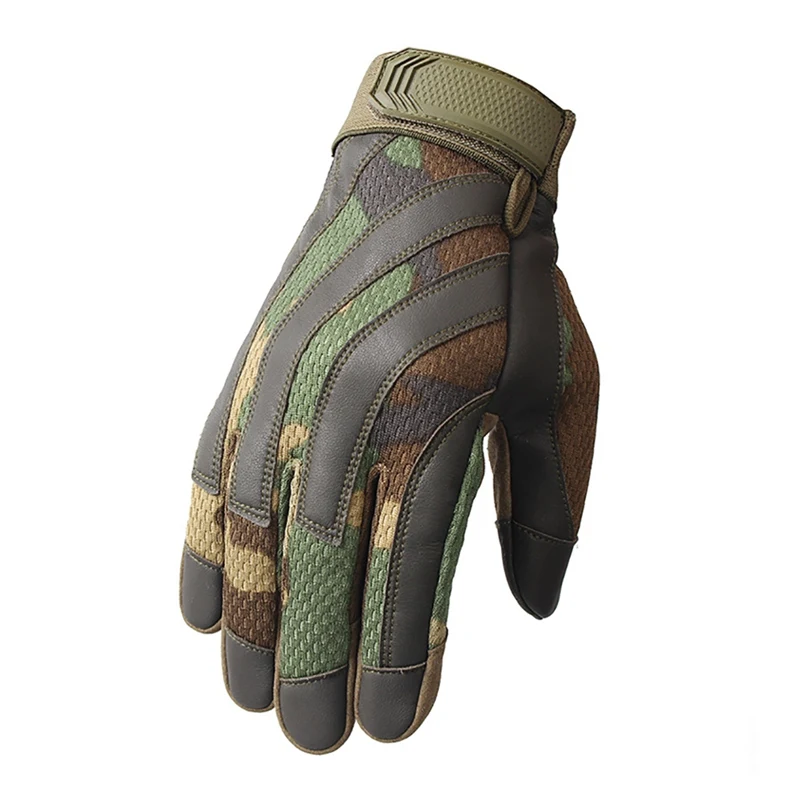 Тактические перчатки с жестким каркасом для сенсорного экрана, армейские военные боевые страйкбольные перчатки для альпинизма и пейнтбола - Цвет: CM