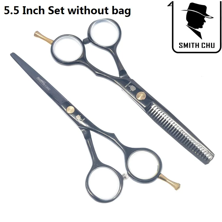 Smith Chu 5," Профессиональные Парикмахерские ножницы для стрижки волос Парикмахерские филировочные ножницы Smith Chu машинка для стрижки волос LZS0022 - Цвет: LZS0060 55 no bag
