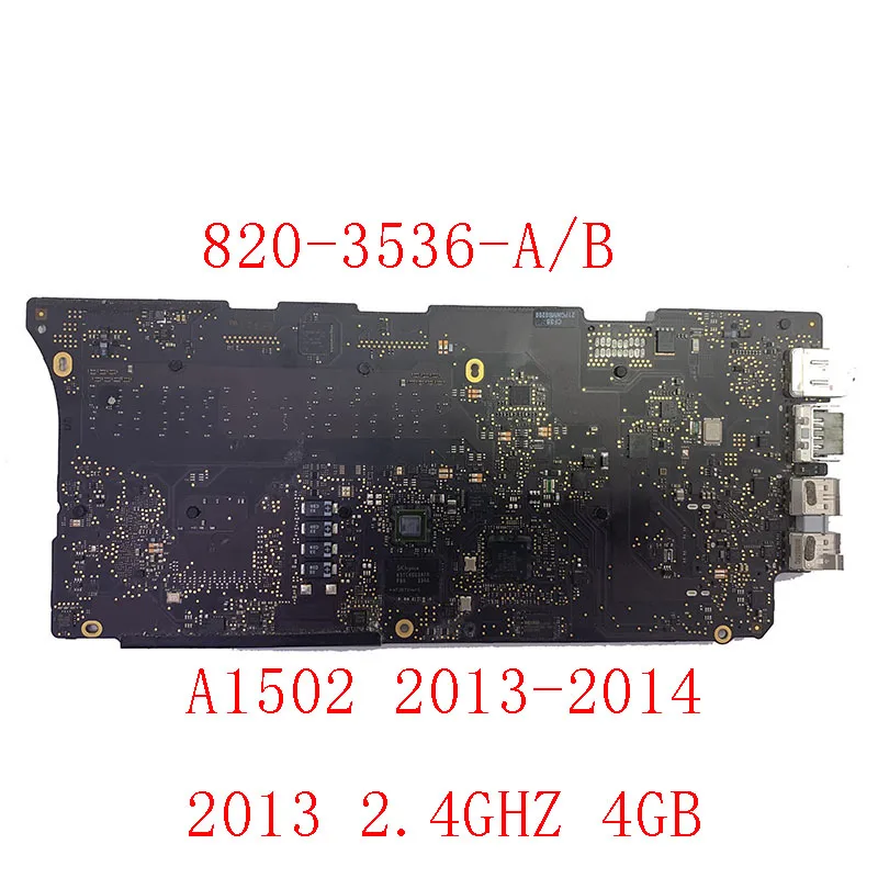 US $98.92 Free Shipping Motherboard for Macbook Pro Retina A1502 Logic board Main Board i5 24GHZ 4G 8G 8203536A 2013 2014