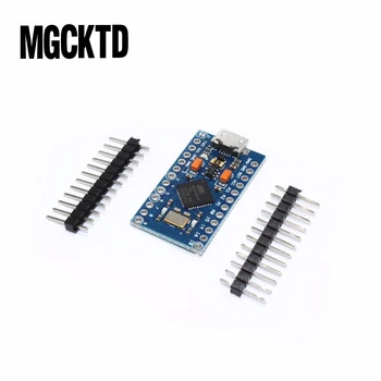 

New Pro Micro ATmega32U4 5V/16MHz Module with 2 row pin header For Leonardo best quality