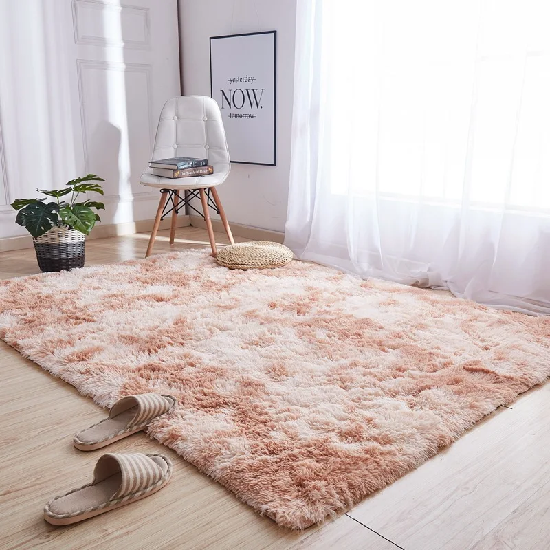 Motley Plush Fluffy Carpets For Living Room Soft Shaggy Rug Home Large Carpet Bedroom Sofa Hallway Corridor Rugs Floor Sofa Mat